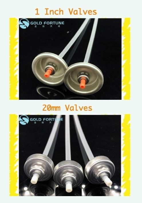 High Quality Aerosol Valves for Powder Products and Pharmaceutical Using