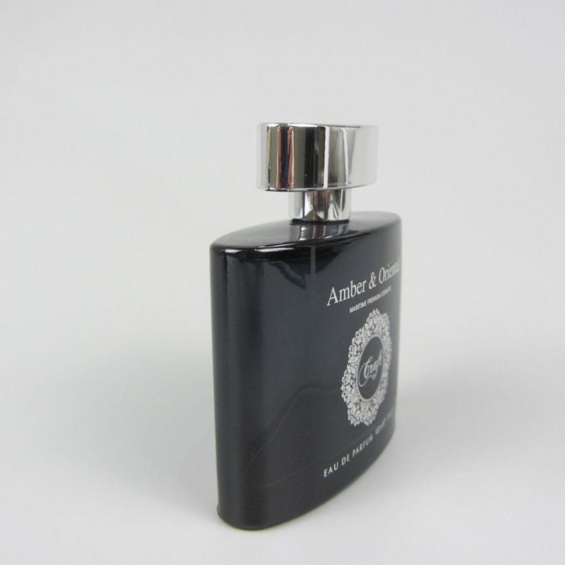 Square Shape 100ml Thick Bottom Glass Perfume Bottle