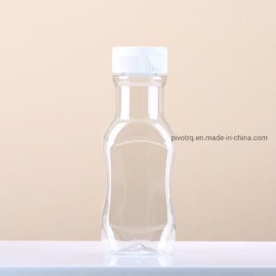 450ml Food Grade Plastic Squeeze Bottle for Sauce Packaging