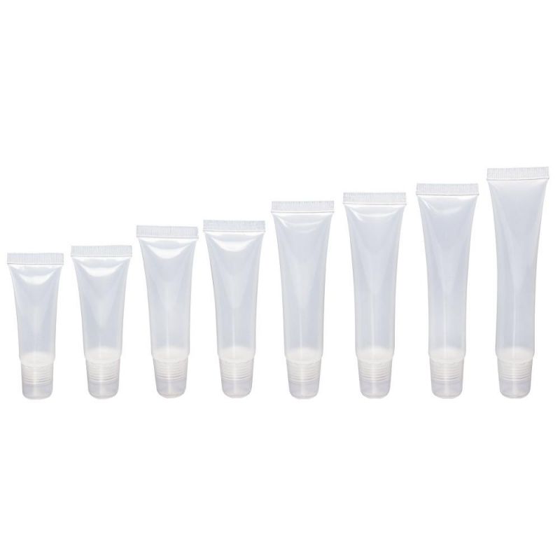 Plastic Soft Tube Cosmetic Packaging Lipgloss Lip Balm Lip Gloss Container Tubes