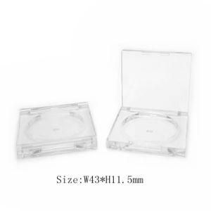 ODM/OEM Elegant Cosmetic Packaging Black Eye Shadow Case Compact Powder Case