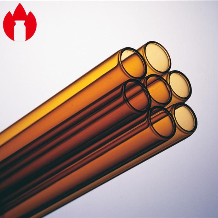 Clear or Amber Medical Neutral Borosilicate Glass Tube