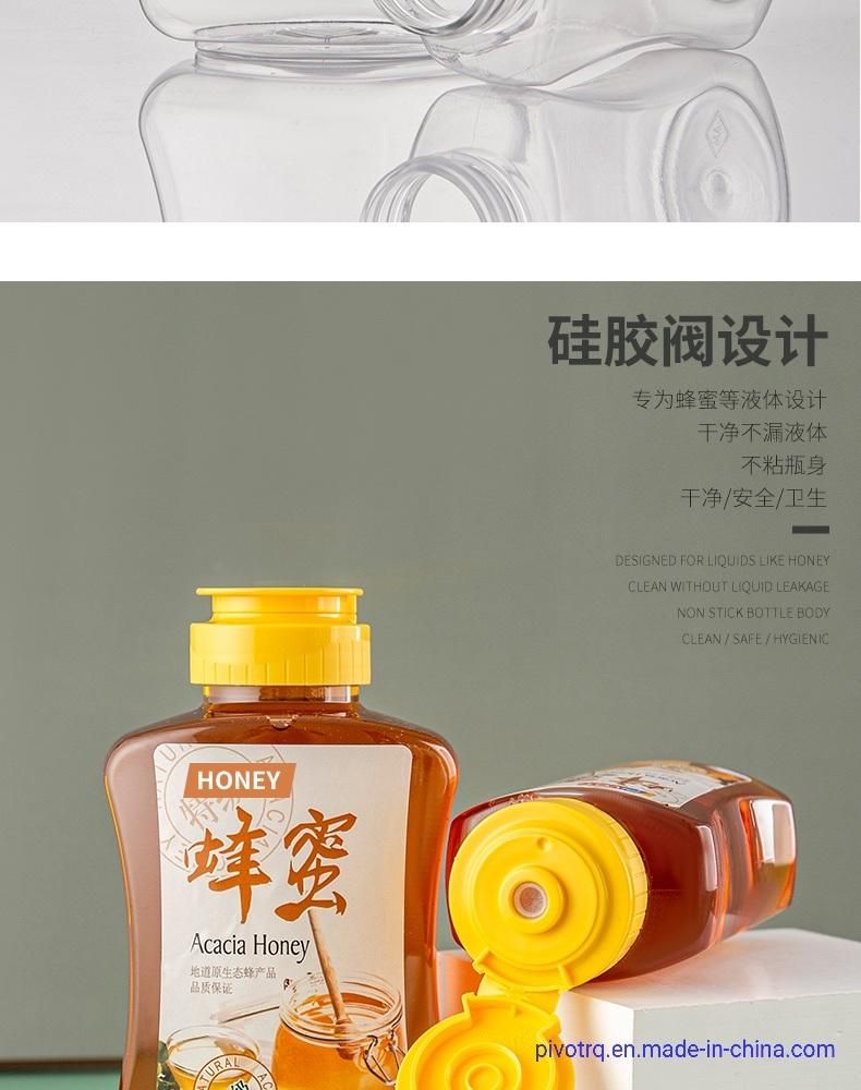 500g 250g 8oz 16oz Plastic Honey Syrup Beverage Bottle Manufacture