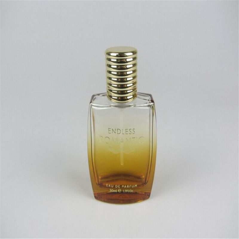 Frosted Flat Square Empty Glass Bottle for Perfume
