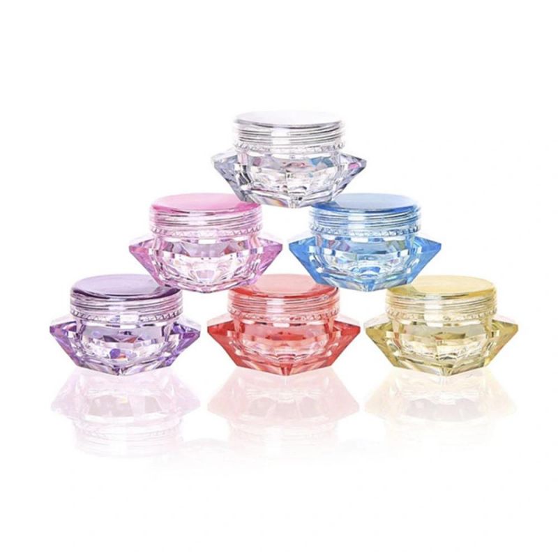 Professional Round Shape Luxury Cosmetics Cream Acrylic Jar