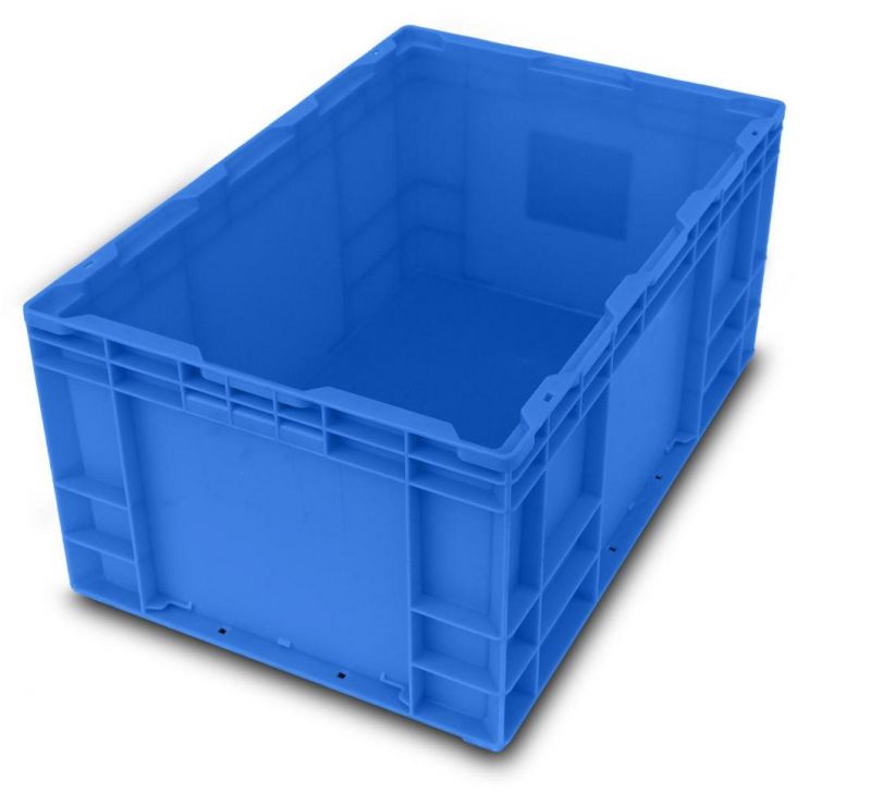HP5d Plastic Turnover Logistics Container Box HP Standard Auto Parts Logistic Box Durable Opaque Plastic Storage Boxes