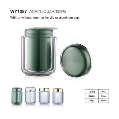 15g 30g 50g Acrylic Luxury Skin Care Cream Cosmetic Jar for Eye Lotion Cream Packaging in High Quality
