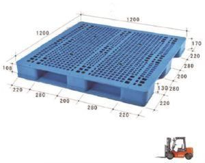 Shelf Pallet Recyclable HDPE Plastic Pallet for Industrial Use