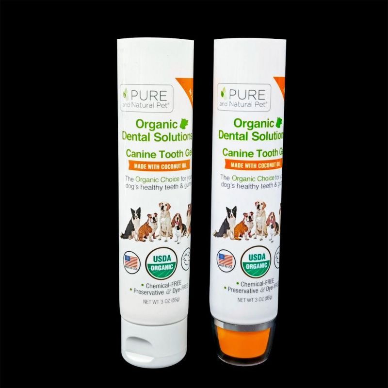 Eco Friendly Cosmetic Toothpaste Tube Packaging for Empty Squeeze Cream Tube
