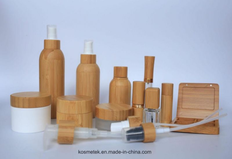 Eco Friendly Natural Material Bamboo Cosmetic Packaging