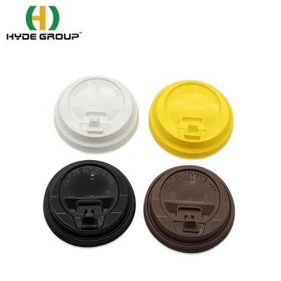 73mm Take out Disposable Paper Cup Plastic Lid for Hot Coffee