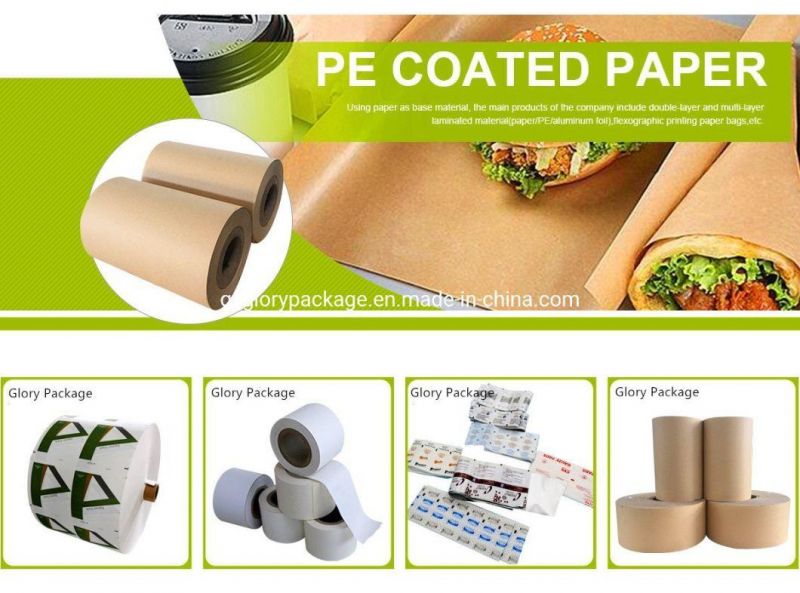 Disposable Greaseproof Custom Burger Wrapping Paper