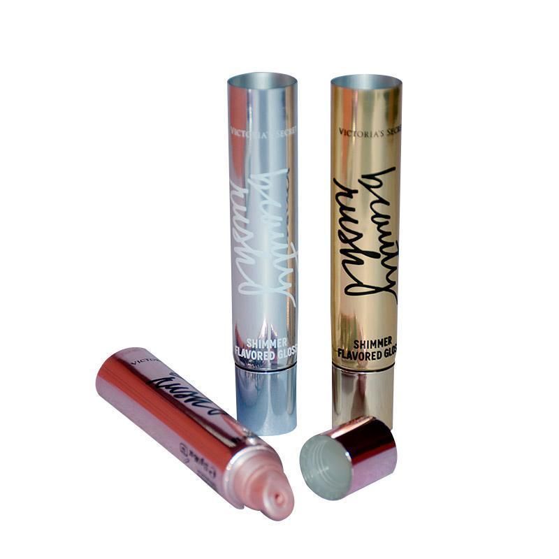 Lip Balm Lipgloss Plastic Soft Tube Cosmetics Screw Cap Transparent