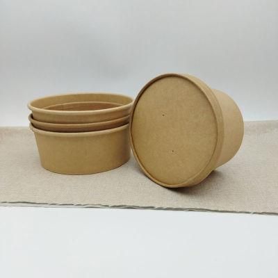 Biodegradable Eco-Friendly Take out Food Salad Bowl with Lid