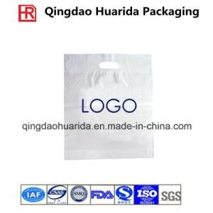 Biodegradable LDPE Custom Plastic Die Cut Handle Shopping Bag