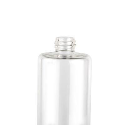 Hot Sale Transparent Medicinal Syringe Glass Bottle Screw-Top Bottle