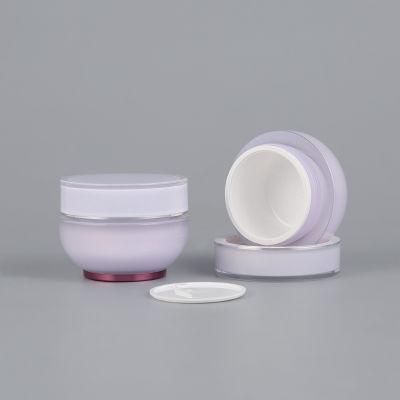 New Cosmetic Bottles for Skin Care Acrylic Jar for Cream