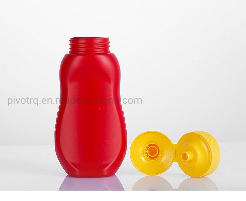 270ml PP Plastic Hot Filling Squeeze Jar Soy Sauce Ketchup Bottle Tomato Peanut Butter Bottle