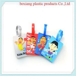 Fashionable Promotional Soft PVC Travel Tag for Luggage (bxpvc001)