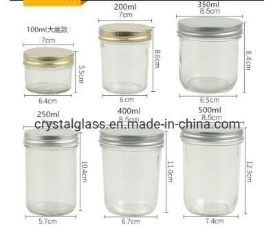 12 Oz Mason Jars with Lids and Bands for Fruit Syrups Chutneys