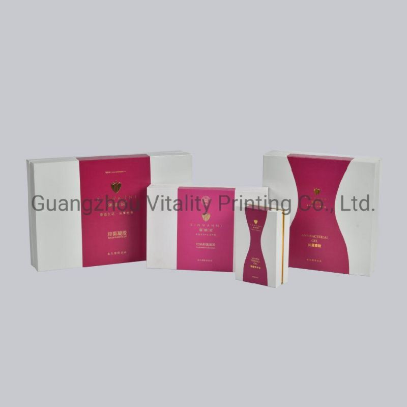 OEM Cosmetics Embosing Debosing Beauty Gift Packaging Box Set, Perfume Chocolate Cake Candy Gift Paper Box Packing Box