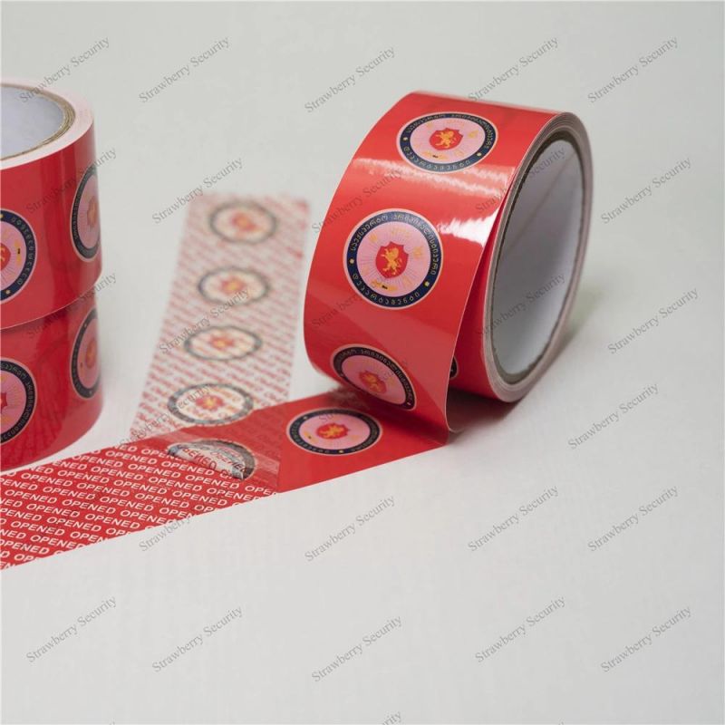 Security Void Tamper Evident Packaging Seal Tape