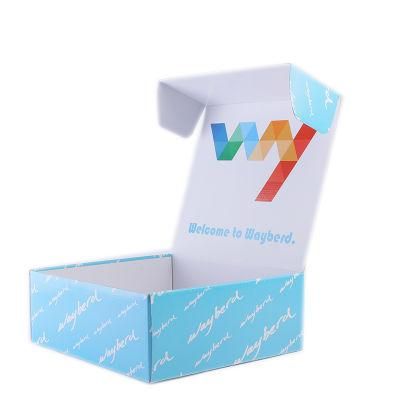 Full Color Logo Printed Clothing Corrugated Paper Box Packaging Box