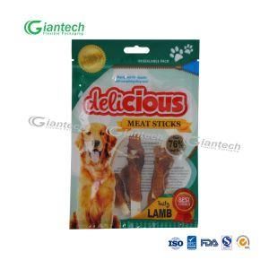 Transparent Three Side Seal Pouch for Meat Stick
