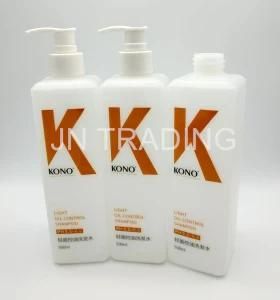 HDPE Material Matte Finish Square Luxury Edition Shampoo Lotion 500ml Bottle