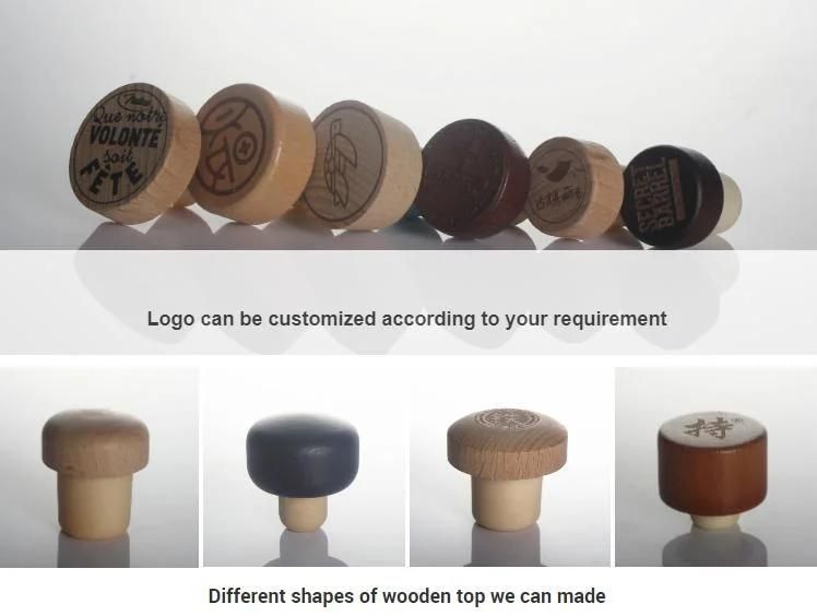 Customized Metal Zinc Alloy Luxury Cork for Liquor Glass Bottle
