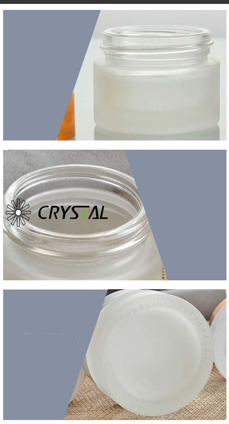 PP Lids Empty Cosmetic Wide Mouth Cream Jar