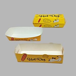 Disposable Biodegradable Takeaway Kraft Paper Food Packaging Lunch Box for Rice Noodles Vegetables Salad