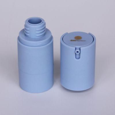 China OEM ODM 30ml 50ml Matt Finish Customized Color Soft Touch Process Lotion Bottle Airless Dispenser Pump Bottle