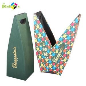 Custom Printed Paper Wine Bottle Box