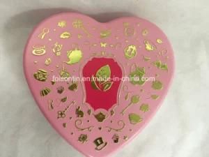 High Quality Wedding Favour Gift Tin Wholesale Heart Shape Chocolate Box