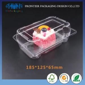 High Quality Custom Rectangular Plastic Food Container for Fruit