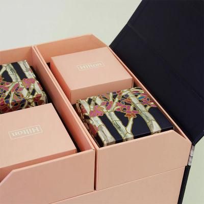 Custom Top Quality Large 3 Layer Luxury Magnetic Paper Gift Packaging Box