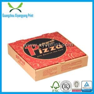 Custom Logo Print Corrugated Cardboard Paper Pizza Packing Box