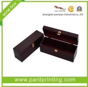 Eco-Friendly Recycle MDF/Wood Wine Box (QBW-1403)