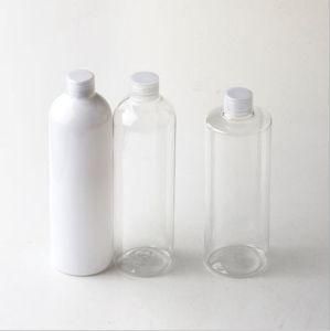 400ml Pet Plastic Cosmetic Shampoo Toner Bottle with Normal Screw Cap