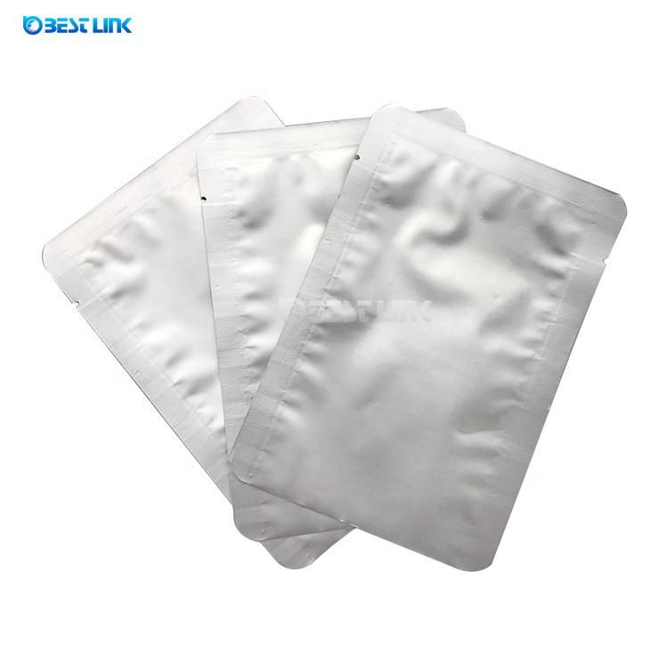 3 Sides Sealed Aluminum Foil High Temperature Resistant Bag Moisture Barrier Pouch Vacuum Bags