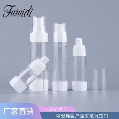 Cosmetic Airless Pump Bottle 15ml 30ml 50ml 2oz Lotion Airless Pump Bottle Packaging Container