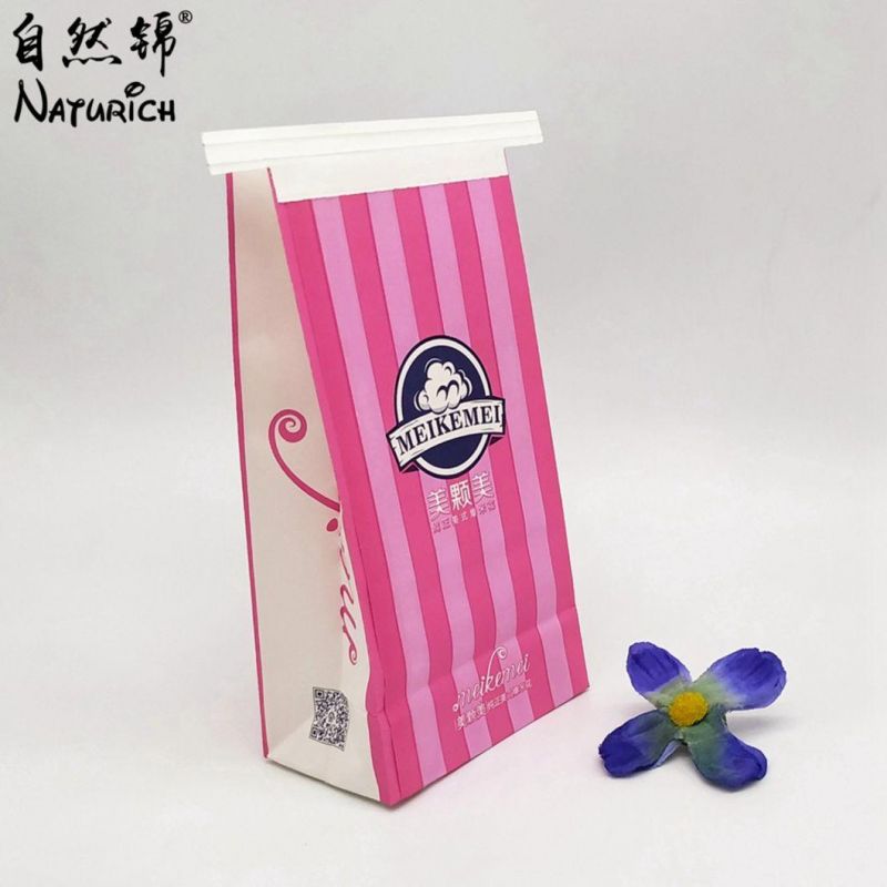 Eco-Friendly Cookie Paper Bag Kraft Bag Food Packaging Paper Bag