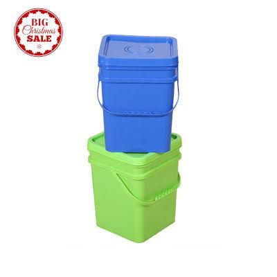 2 L Plastic Square Container for Packaging Capsule