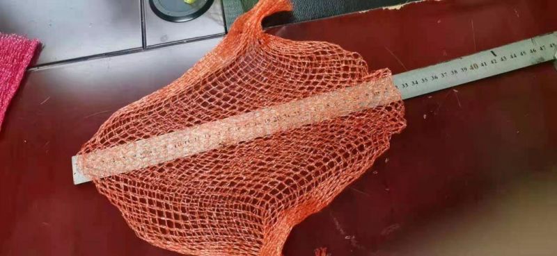 Tubular Nettings in Roll Packing Garlic Mesh Bag Potato Packing Knitted Mesh Packing Vegetable Bag