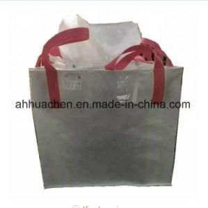 100% Virgin UV Laminated 1 Ton Open Top Flat Bottom PP Jumbo Bag FIBC Bag