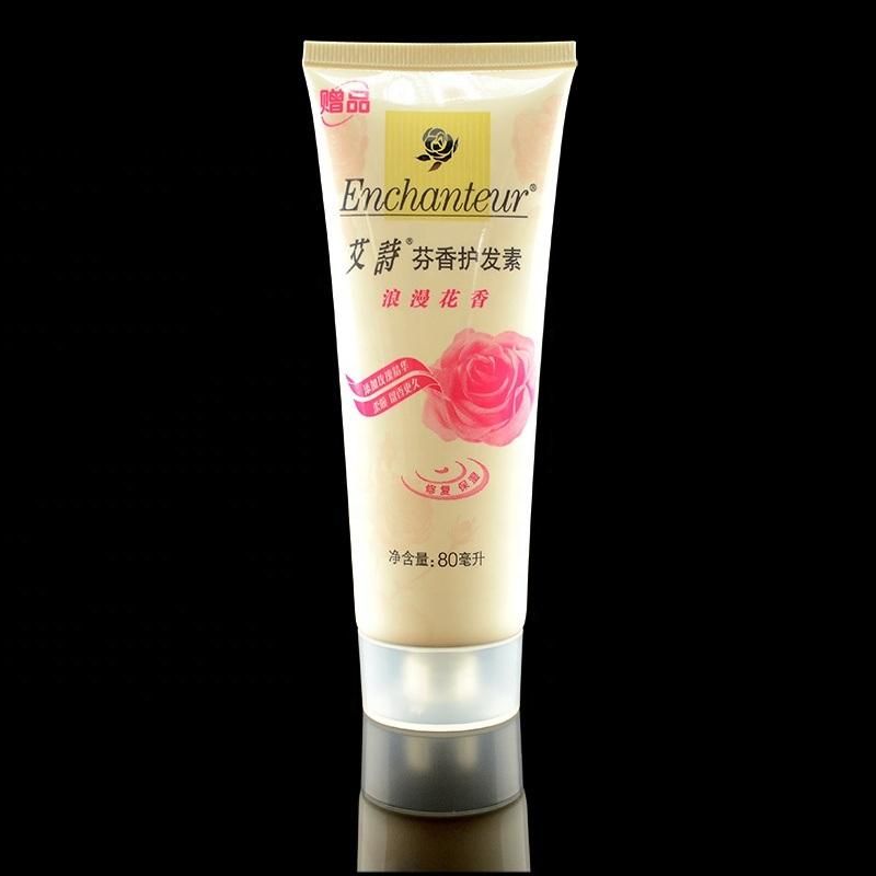 Intricate Printing Perfumed Hair Conditioner Empty Plastic Packing Cosmetic Tube