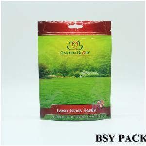 Gravure Printing Laminated Material Ziplock Plastic Grass Seed Packaging Bag