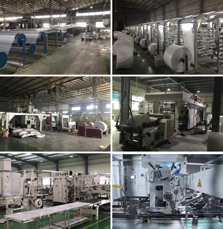 Cement Powder Agricultral Packaging Plastic Valve Sand and Building Material PP Laminated Woven Bag with Double Layered Square Bottom