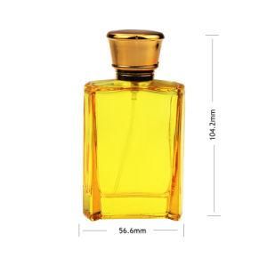 Good Selling Customized 100ml Empty Unique Shape Glass Perfume Bottle with Customizable Logo